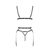Meggy 3er Set Schwarz von Passion-Exklusiv | Fesselliebe.de