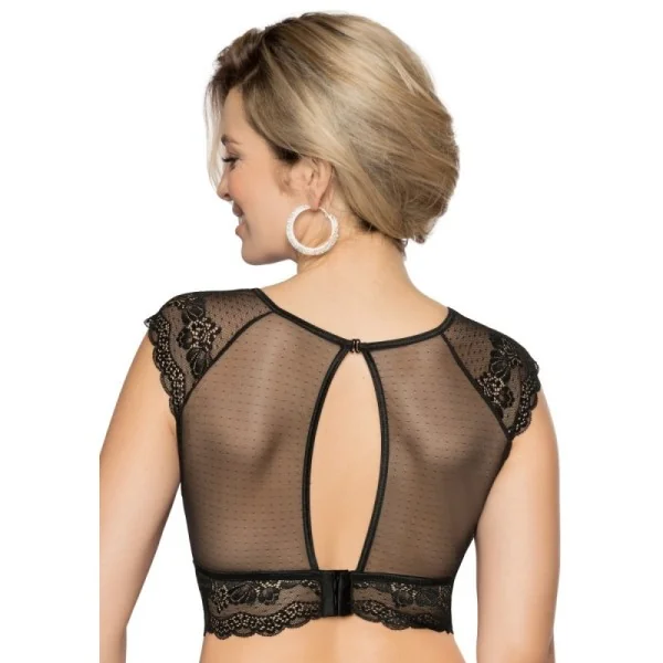 Ellba Top schwarz von Róza kaufen | Fesselliebe