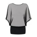 Punker Kleid & Tanga Schwarz von Obsessive
