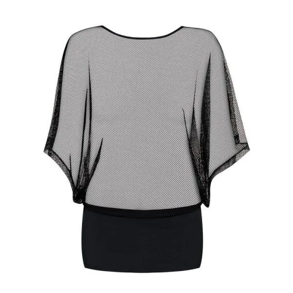 Punker Kleid & Tanga schwarz von Obsessive kaufen | Fesselliebe