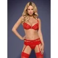 Heartina 3er Set Rot von Obsessive