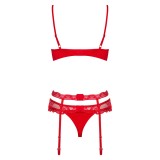 Heartina 3er Set Rot von Obsessive | Fesselliebe.de