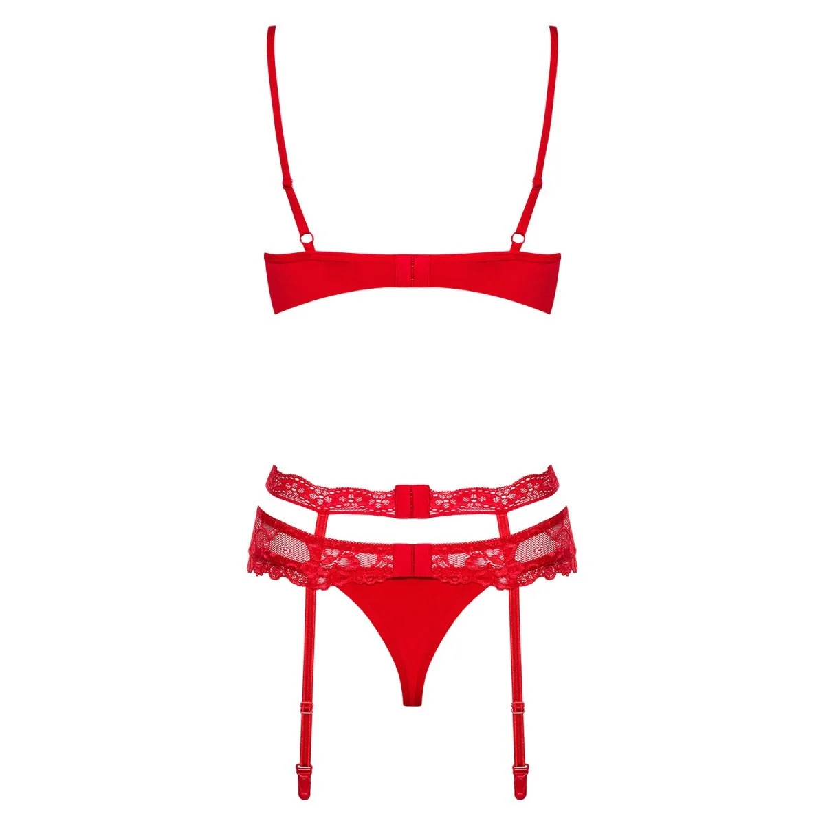 Heartina 3er Set rot von Obsessive kaufen | Fesselliebe