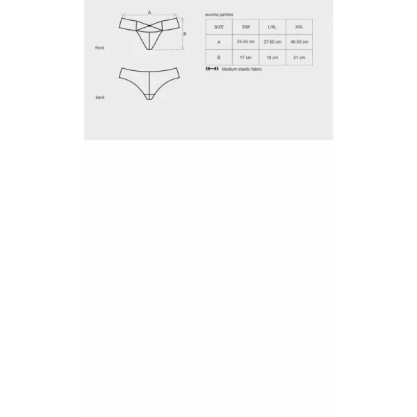 Auroria Höschen Blau von Obsessive | Fesselliebe.de