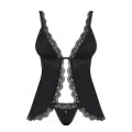 Arisha Babydoll & Tanga Schwarz von Obsessive