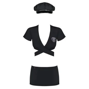 Police Uniform Schwarz von Obsessive