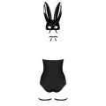 Bunny Kostüm Schwarz von Obsessive