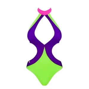 Playa Norte Swimsuit Grün-Lila von Obsessive