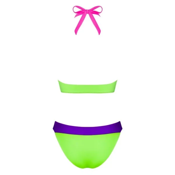 Playa Norte Swimsuit Grün-Lila von Obsessive | Fesselliebe.de