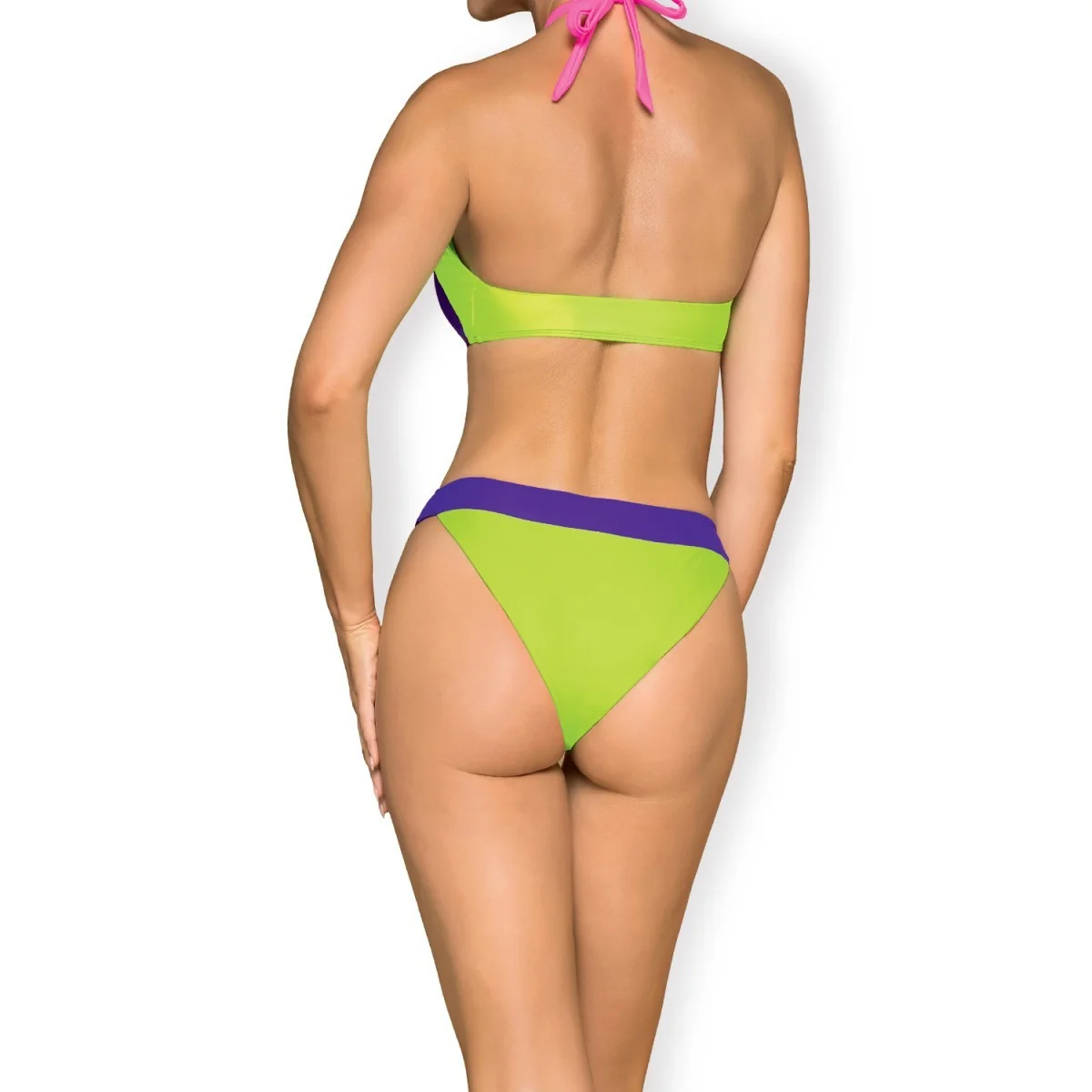 Playa Norte Swimsuit grün-lila von Obsessive kaufen | Fesselliebe
