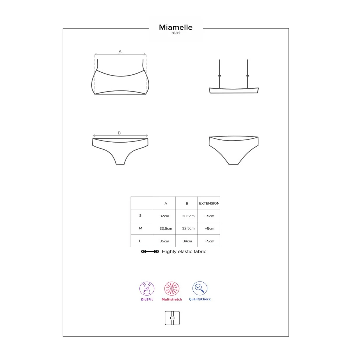 Miamelle Bikini Orange von Obsessive kaufen | Fesselliebe