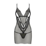 Vendi Chemise Schwarz von Avanua | Fesselliebe.de