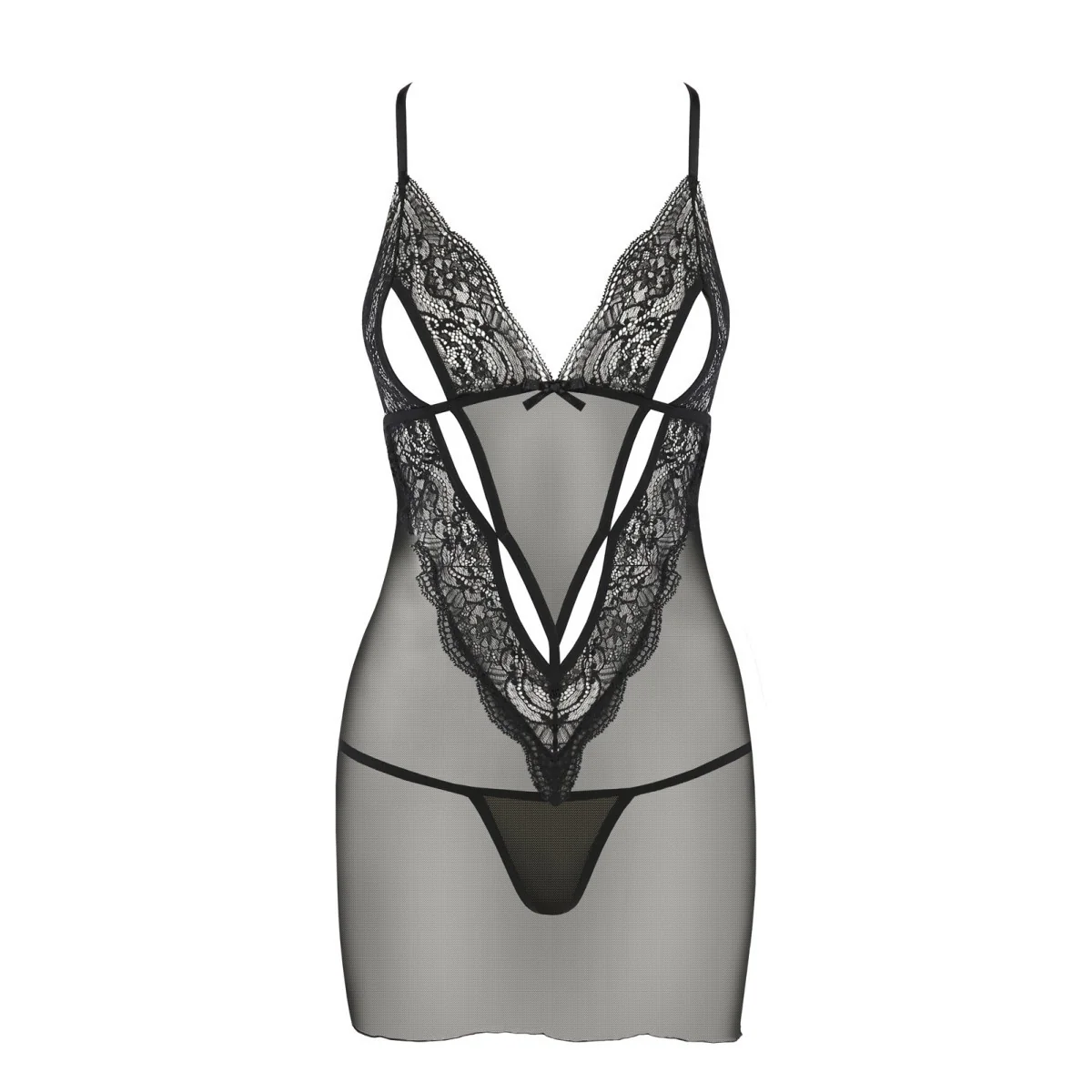 Vendi Chemise schwarz von Avanua kaufen | Fesselliebe