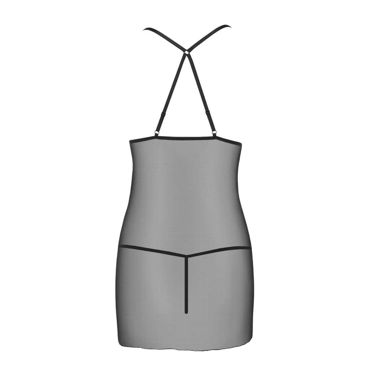 Vendi Chemise schwarz von Avanua kaufen | Fesselliebe