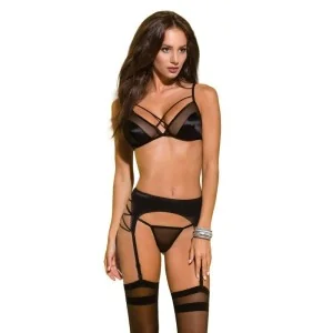 Quella 3er Set schwarz von Avanua kaufen | Fesselliebe