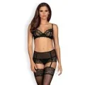 Contica 3er Set Schwarz von Obsessive