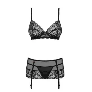 Contica 3er Set Schwarz von Obsessive