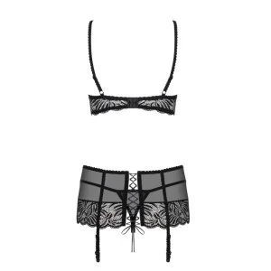 Contica 3er Set Schwarz von Obsessive