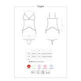 Contica Korsett & Panty Schwarz von Obsessive | Fesselliebe.de