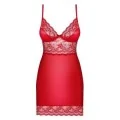 Lovica Chemise & Tanga Rot von Obsessive