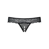 Miamor Offener Schritt Tanga Schwarz von Obsessive | Fesselliebe.de