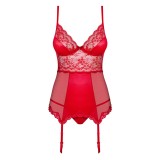 Lovica Korsett & Tanga Rot von Obsessive | Fesselliebe.de