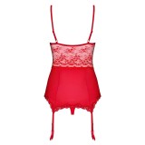Lovica Korsett & Tanga Rot von Obsessive | Fesselliebe.de