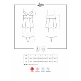 Lovica Korsett & Tanga Rot von Obsessive | Fesselliebe.de