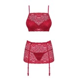 Lividia 3er Set Rot von Obsessive | Fesselliebe.de
