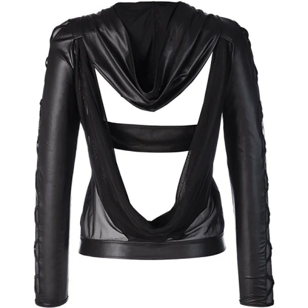 Hoddy schwarz V-9320 von Axami kaufen | Fesselliebe