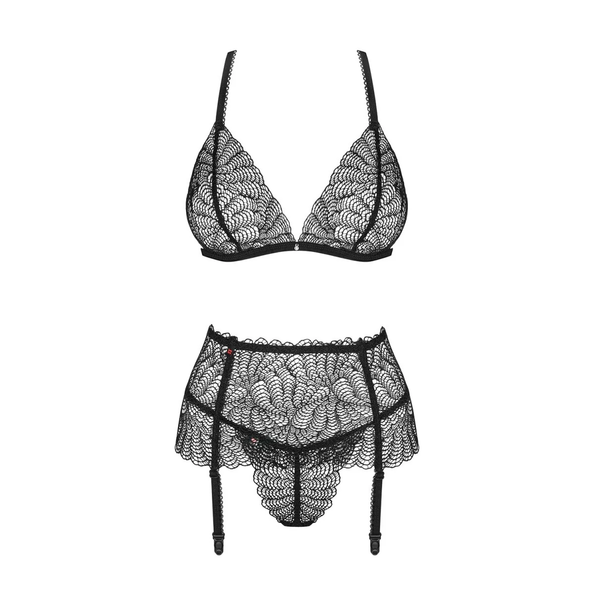 Chiccanta 3er Set schwarz von Obsessive kaufen | Fesselliebe