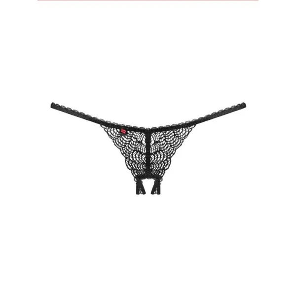 Chiccanta offener Schritt Höschen schwarz von Obsessive kaufen | Fesselliebe