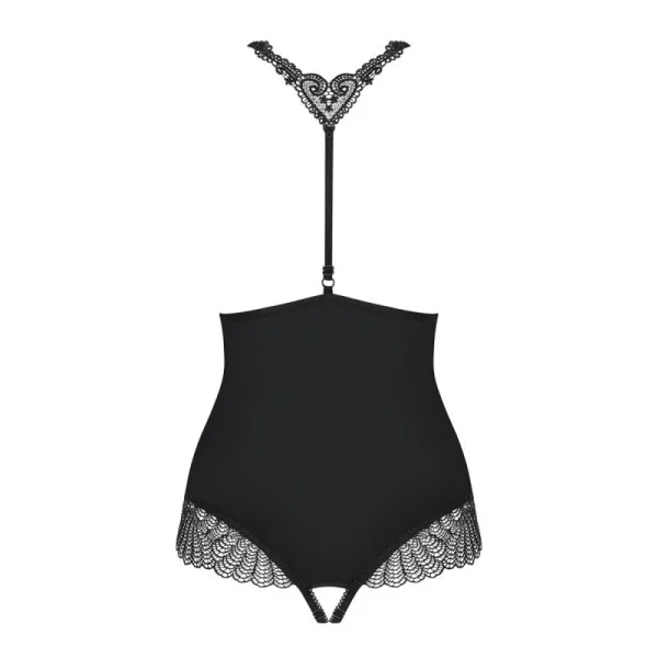 Chiccanta offener Schritt Body schwarz von Obsessive kaufen | Fesselliebe