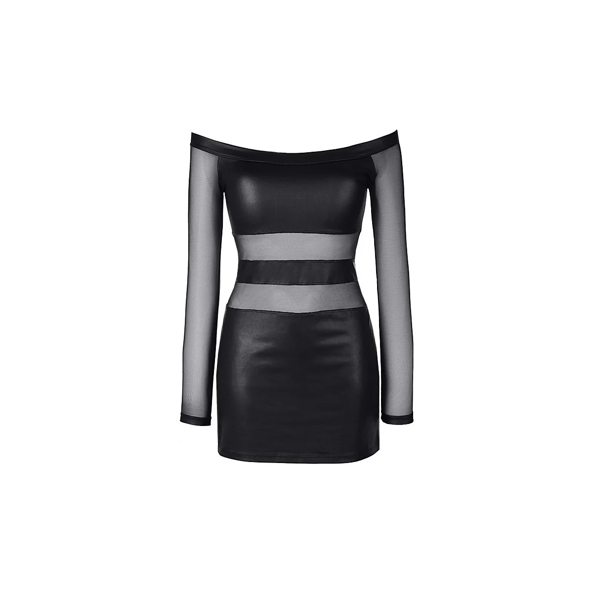 Kleid schwarz V-9309 von Axami kaufen | Fesselliebe