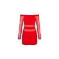 Kleid Rot V-9299 von Axami