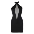 Kleid Schwarz V-9269 von Axami