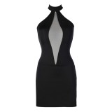 Kleid Schwarz V-9269 von Axami | Fesselliebe.de