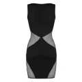 Kleid Schwarz V-9279 von Axami