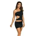 Kleid Schwarz V-9239 von Axami