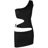 Kleid Schwarz V-9239 von Axami | Fesselliebe.de