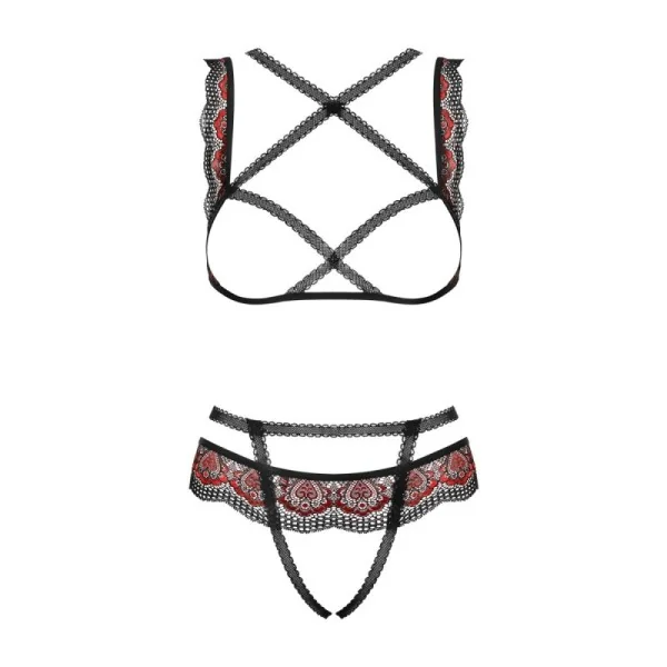 Megies 2er Set Schwarz von Obsessive | Fesselliebe.de