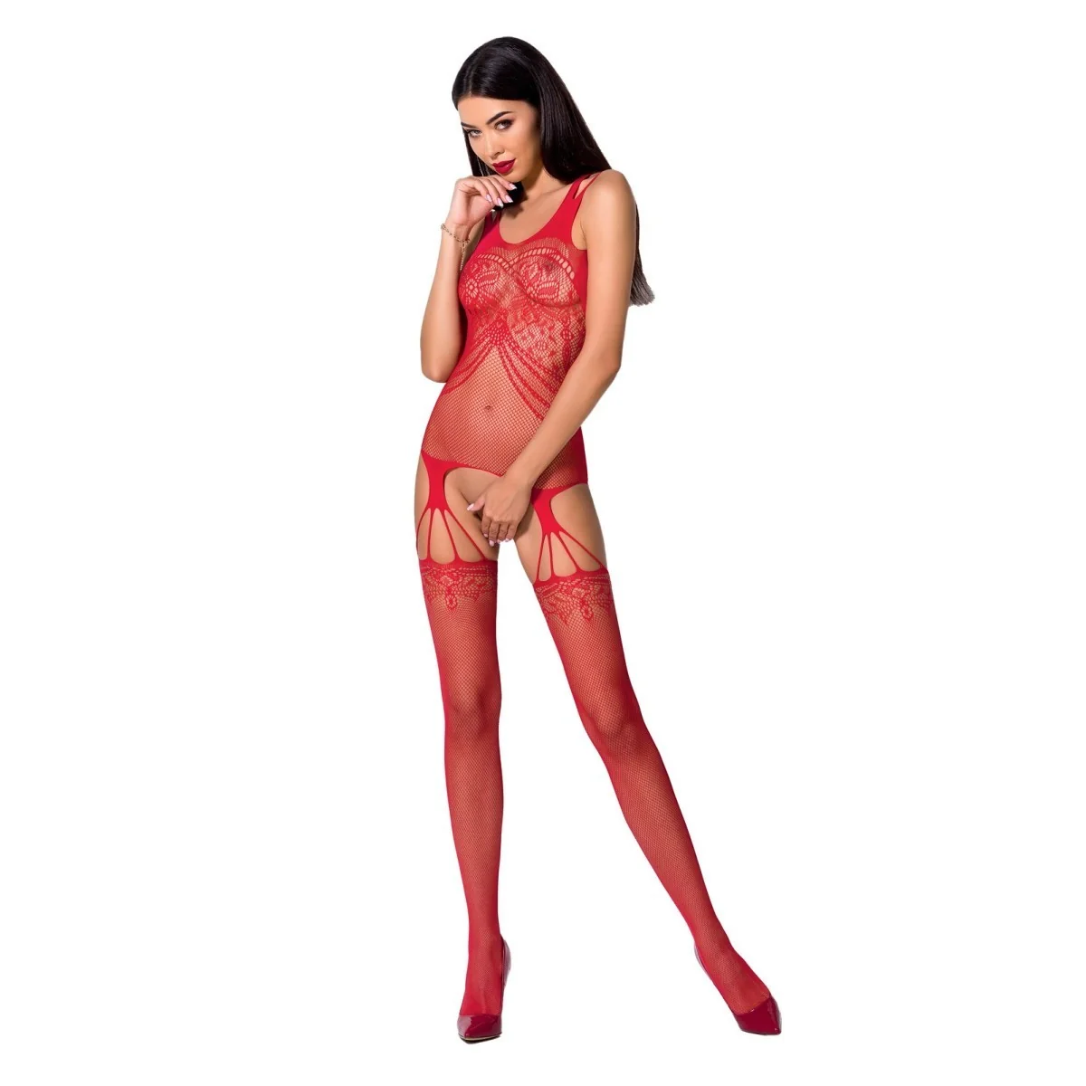 Bodystocking Bs070 rot von Passion-Exklusiv kaufen | Fesselliebe