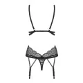 Mixty Korsett & Tanga Schwarz von Obsessive