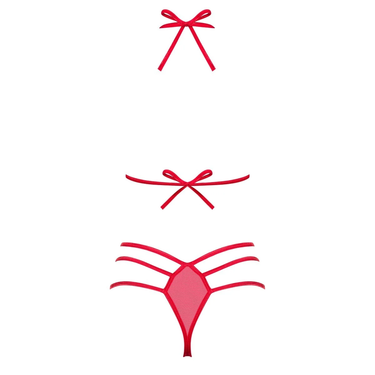 Giftella 2er Set rot von Obsessive kaufen | Fesselliebe