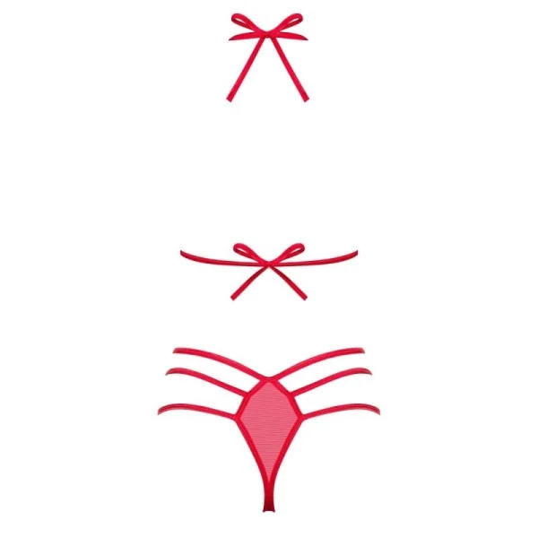 Giftella 2er Set rot von Obsessive kaufen | Fesselliebe