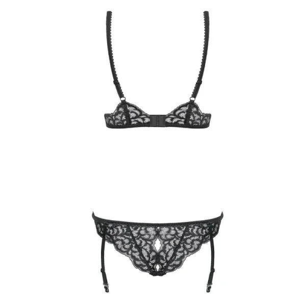 Laluna offener Schritt Body schwarz von Obsessive kaufen | Fesselliebe