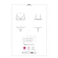 Letica 2er Set Cupless Schwarz von Obsessive