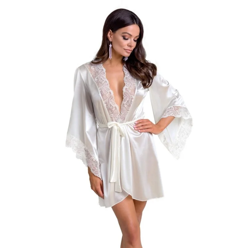 Inoe Peignoir & Tanga Ekru von Casmir kaufen | Fesselliebe