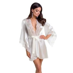 Inoe Peignoir & Tanga Ekru von Casmir kaufen | Fesselliebe