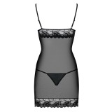 Wonderia Chemise & Tanga Schwarz von Obsessive | Fesselliebe.de